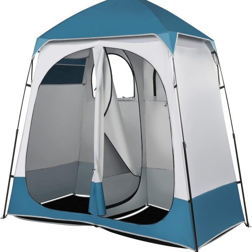 7.5 ft Pop-Up Shower/Changing Tent, with Carry Bag, for Toilet, Dressing, Camping