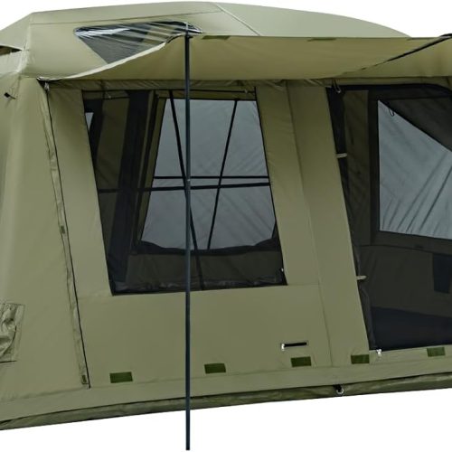Inflatable Camping Tent, 6-10 Person, with Hand Pump, Easy Setup, for Outdoor Parties