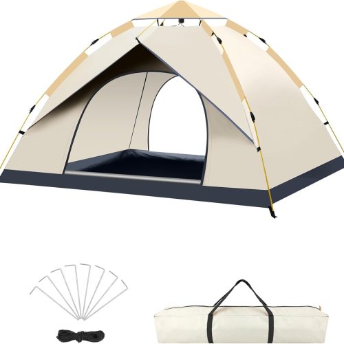 2-4 Person Pop-Up Tent, Lightweight, Easy Setup, Portable Dome Tent