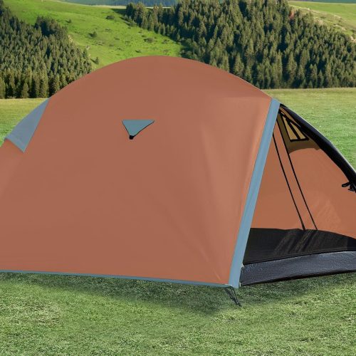 Backpacking Tent, Easy Setup, Waterproof, Lightweight, for 1-2 Persons, Hiking