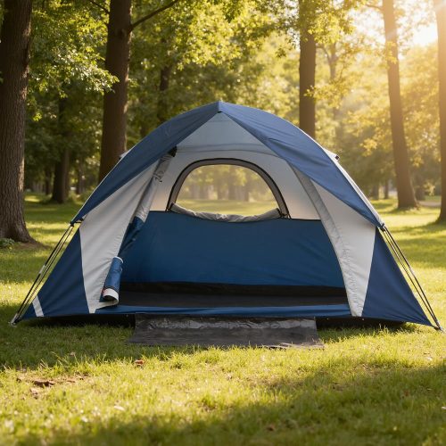 1-2 Person Tent, Waterproof, Easy Setup, for Small Families, Festivals, Backyard, Beach